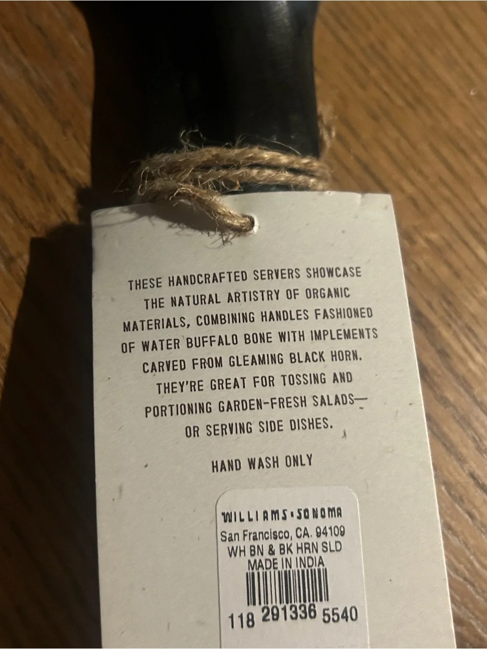 Williams Sonoma set/2 Salad Servers